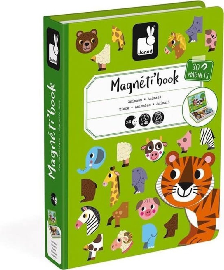 Janod Magnetibook Dieren