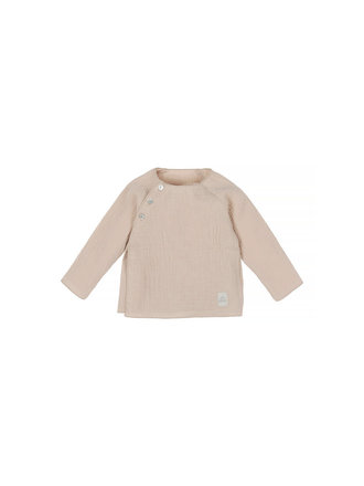 NANAMI Mouselinne top Naturel