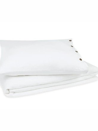 Kayori Dekbedovertrek Nikko Linnen Wit