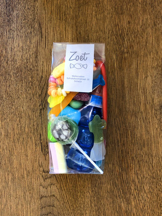 Zoet Snoepmix assortiment blauw