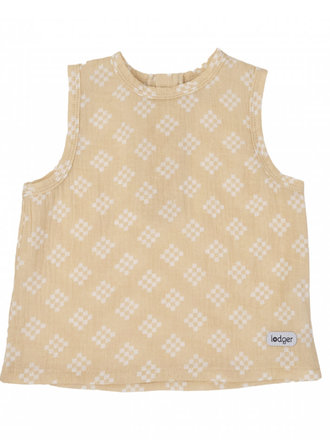 Lodger Tank Topper Tribe Muslin Sand