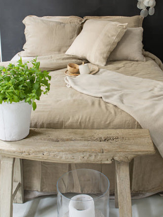 Passion For Linen Dekbedovertrek Remy Natural