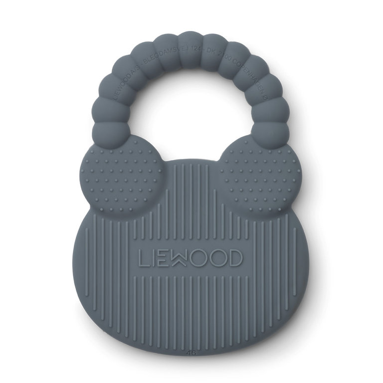 Liewood Gemma teether Mr bear whale blue