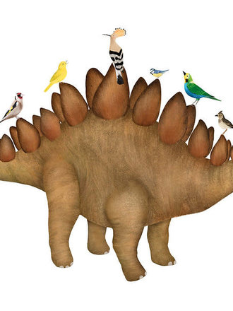 Getekenddoorzusje Dino met bezoek A6