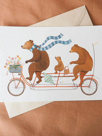 Getekenddoorzusje Tandem Beren A5