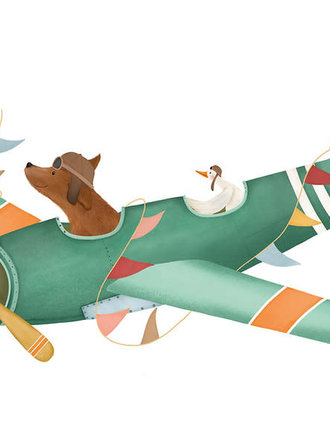 Getekenddoorzusje Vliegtuig A6