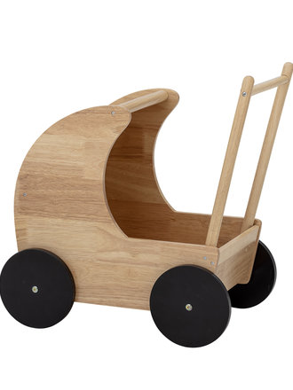 Bloomingville Edy Toy Pram Nature Rubberwood