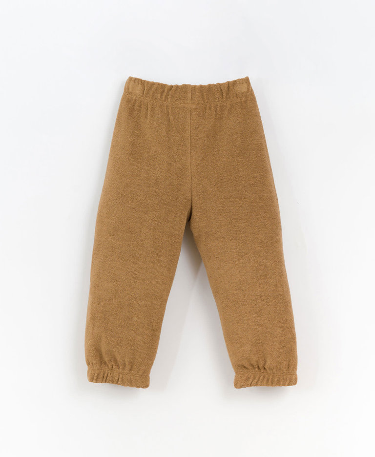 Play Up Plush Trousers  Cacao