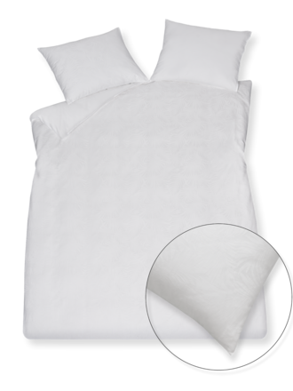 Vandyck Purity Florence Dekbedovertrek white Vandyck Purity Florence Dekbedovertrek white