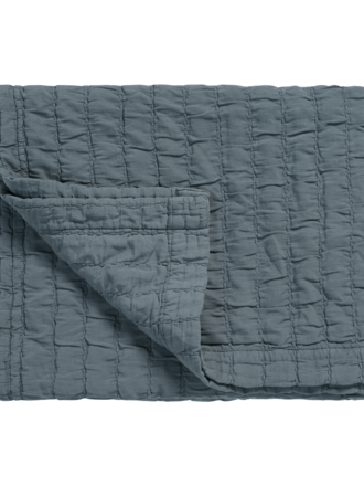 Vandyck Pure 64 G Dyed Bedsprei oceanview 180*260 Vandyck Pure 64 G Dyed Bedsprei oceanview 180*260