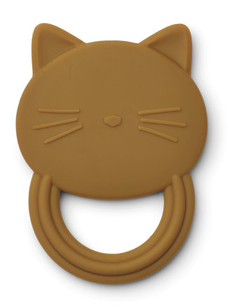 Liewood Gemma teether Cat golden caramel