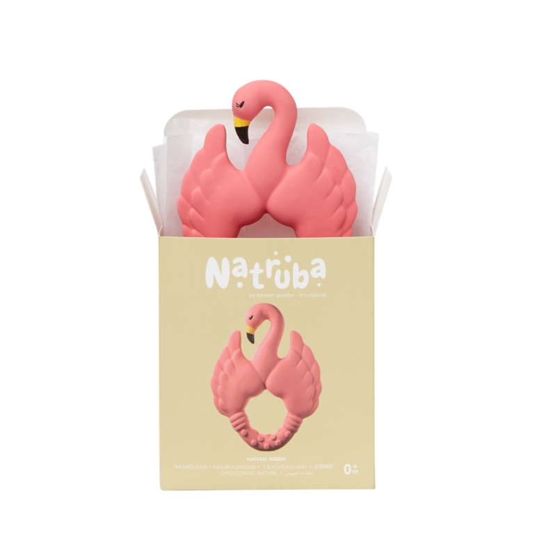 Natruba Bijtring Flamingo Pink