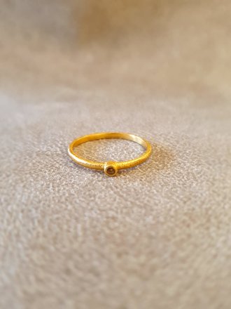 Muja Juma Ring 14 verguld