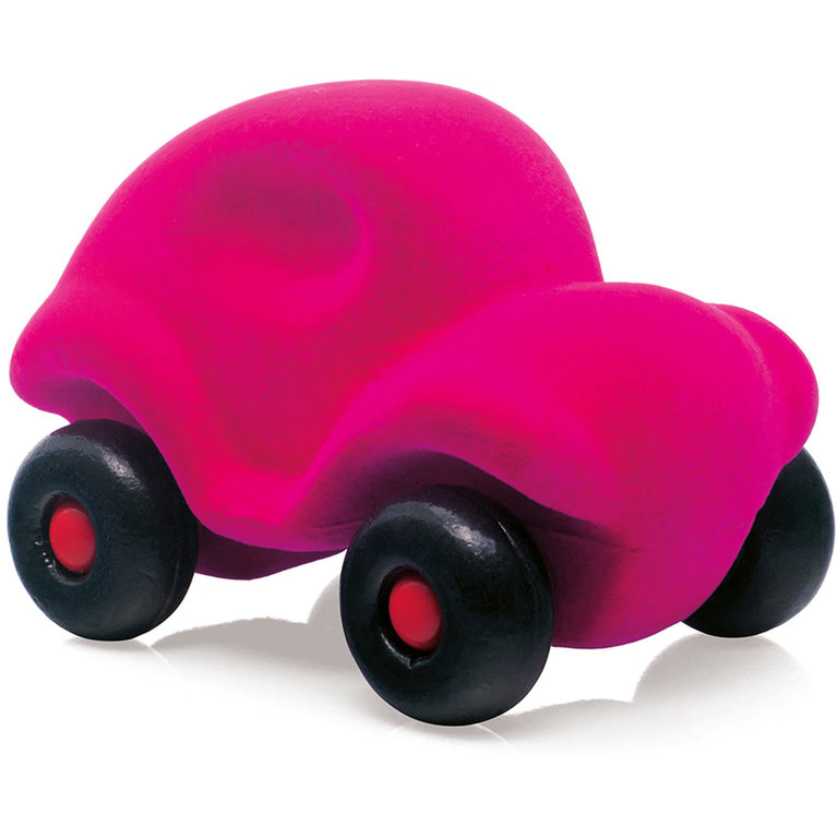 Janod Rubbabu kleine auto roze