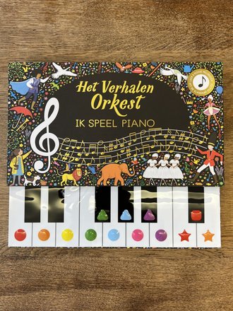 Kinderboeken Het verhalen orkest, Ik speel piano