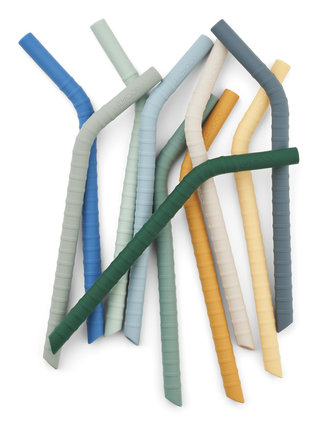 Liewood Jonas straw 10-pack, peppermint multi mix