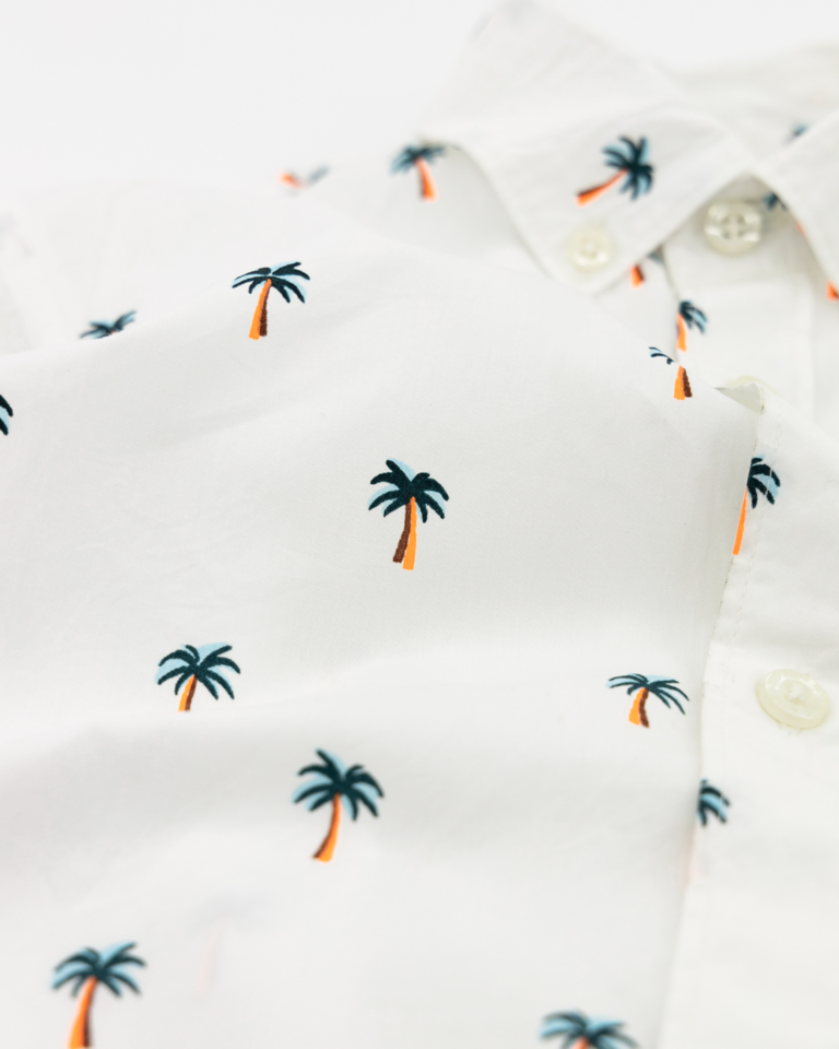 AO76 Axel Palm Shirt-Offwhite