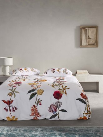 Essenza Feda Duvet Cover Pure White