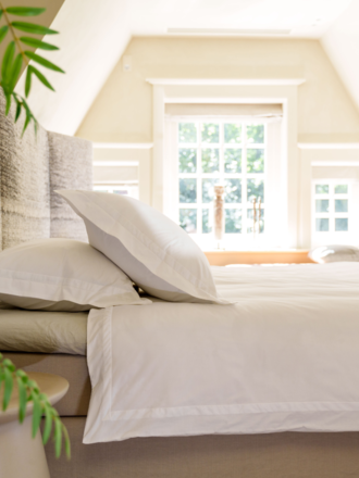 Kayori Dekbedovertrek Yamato Katoenperkal Wit