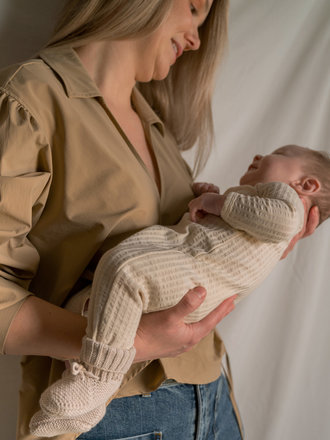 Lodger Jumper Seersucker Birch