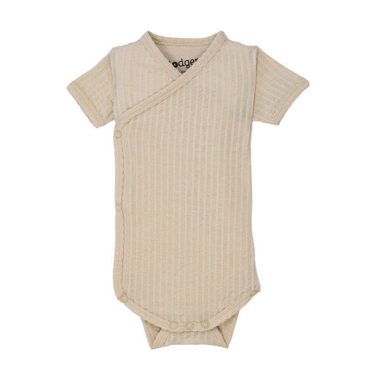 Lodger Romper SS Seersucker Birch