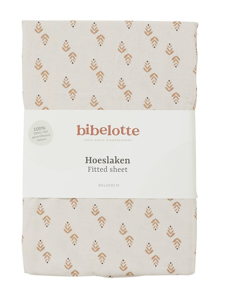 Bibelotte Hoeslaken cappuccino Cream