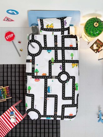 Snurk Dekbedovertrek Clay Traffic Snurk Dekbedovertrek Clay Traffic