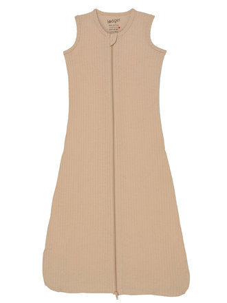Lodger Hopper sleeping bag Sleeveless Seersucker Beige