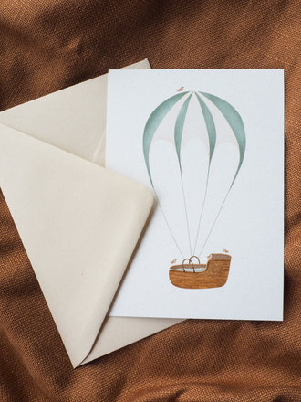 Getekenddoorzusje Air-born mint A6