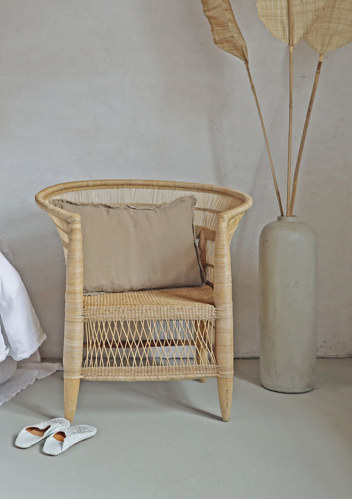 Passion For Linen Cushion Malaga Oak Shram 40x60cm