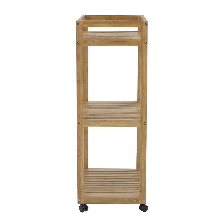 Bloomingville Aden Storage Rack Nature Bamboo-Low