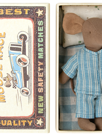 Maileg Big brother mouse in matchbox