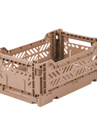 Aykasa Europe Opvouwbare krat Warm taupe Small