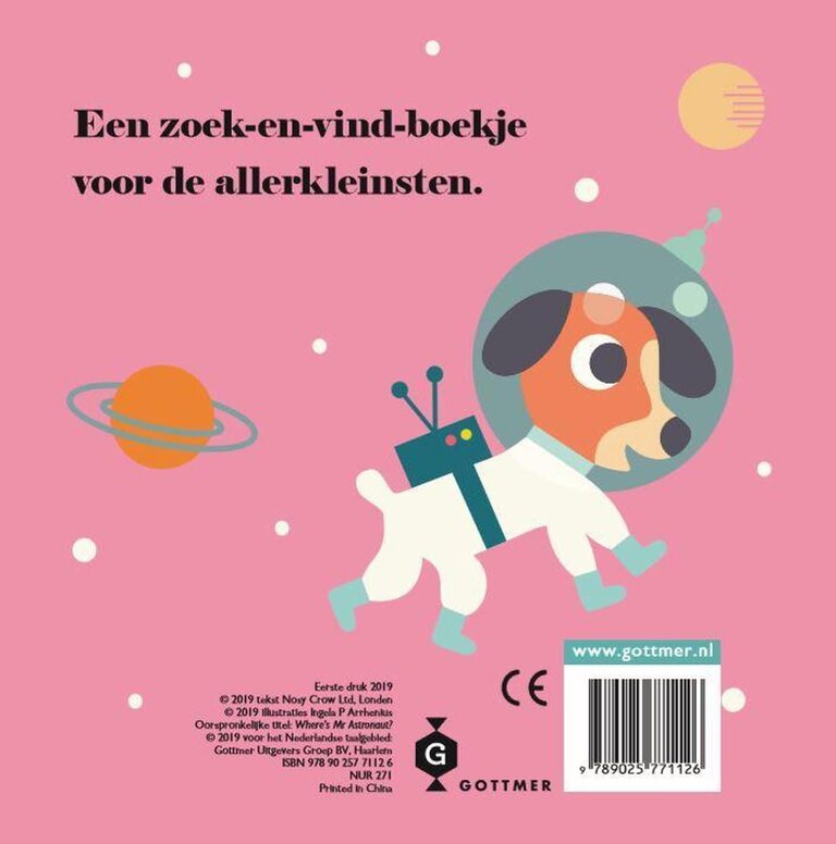 Kinderboeken Astronaut, waar ben je?