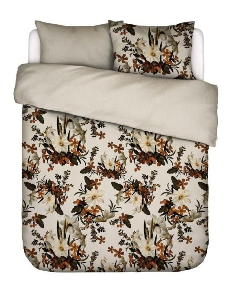 Essenza Daffodils reunited Duvet Cover Beachwood White