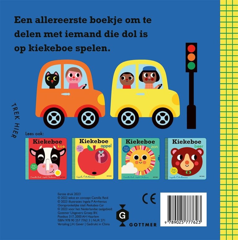 Kinderboeken Kiekeboe auto