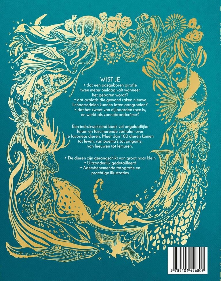 Kinderboeken Het dikke boek van alle bijzondere dieren