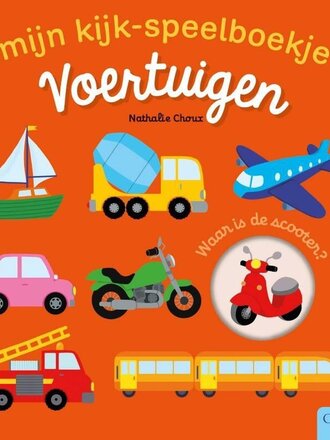 Kinderboeken Mijn kijk-speelboekje, voertuigen