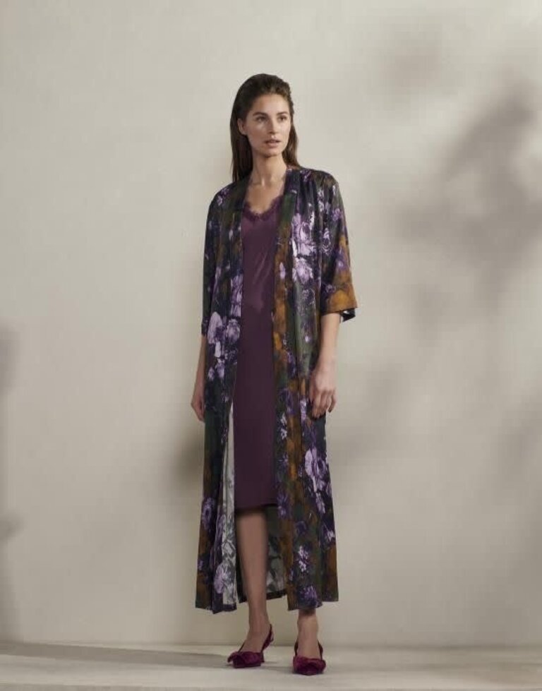 Essenza Jula Leila Kimono forest green