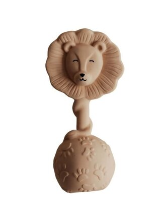Natruba Rattle/Teether Lion-Beige