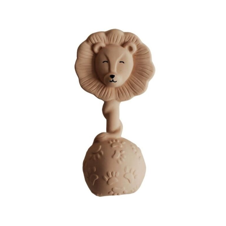 Natruba Rattle/Teether Lion-Beige