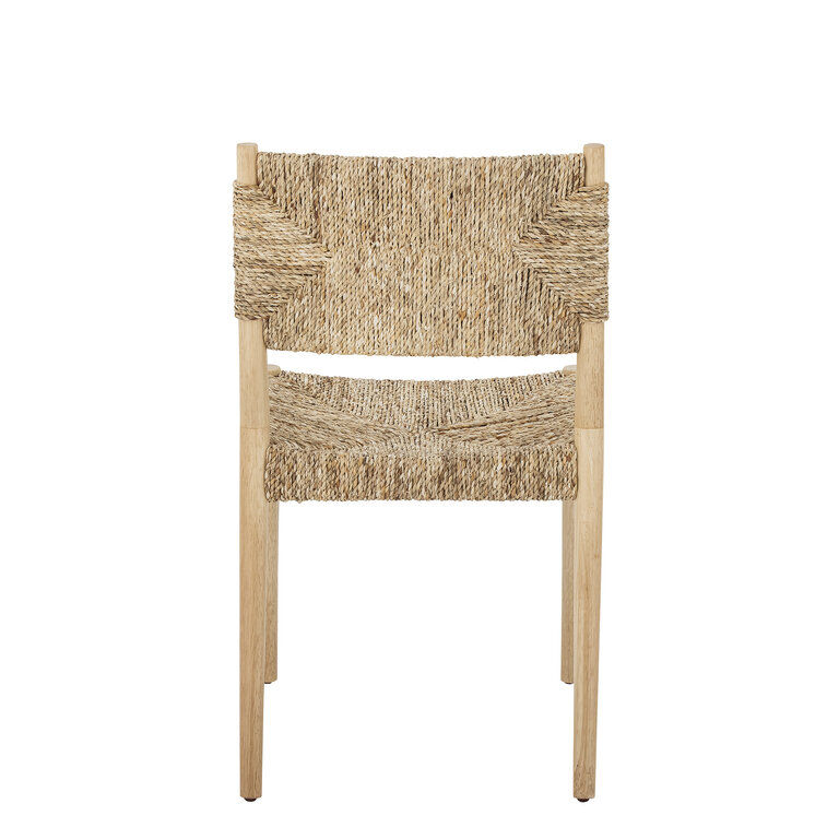 Bloomingville Saran Dining Chair-Nature-Water Hyacinth 52x83x52