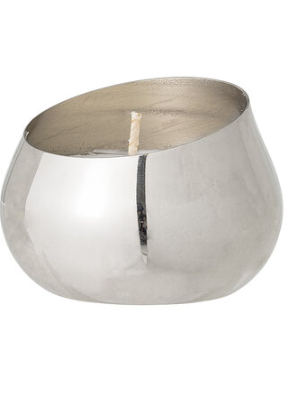 Bloomingville Verbena Scent Candle, Silver, Wax