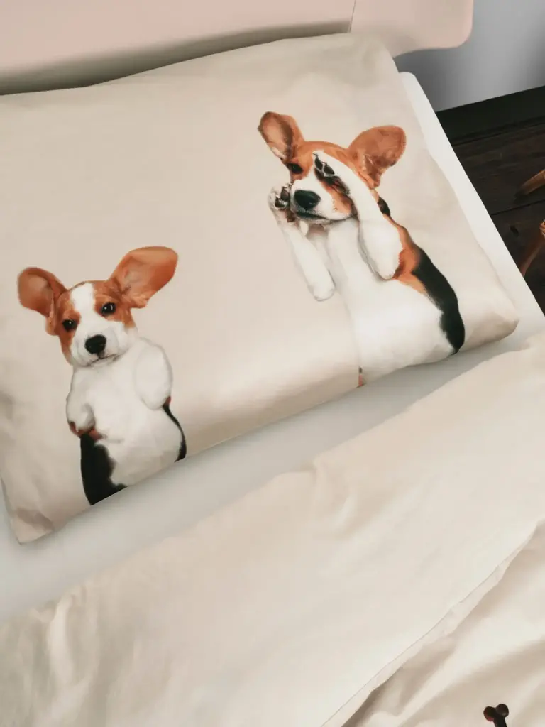 Snurk Dekbedovertrek Beagle Friends