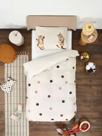 Snurk Dekbedovertrek Kitten Friends Snurk Dekbedovertrek Kitten Friends