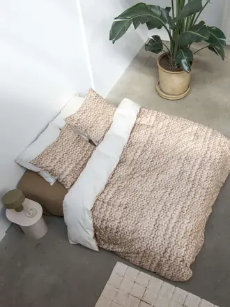 Snurk Dekbedovertrek Twirre Sand Snurk Dekbedovertrek Twirre Sand