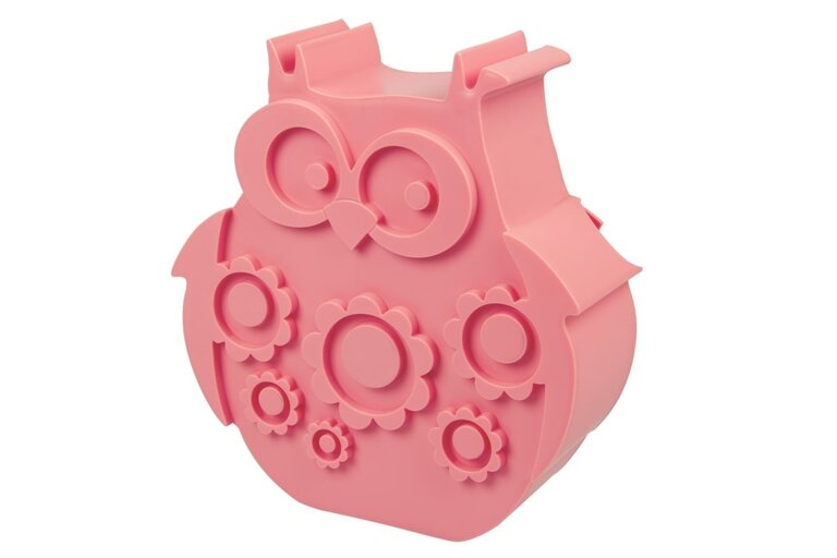 Blafre Matsbox owl pink lunchbox