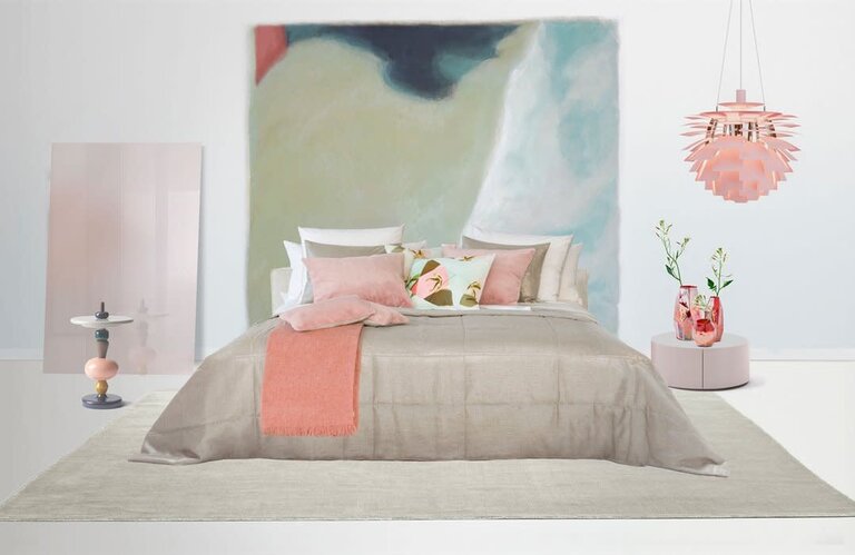 Mrs. Me Cushion Caprice Powder Pink 45x60cm