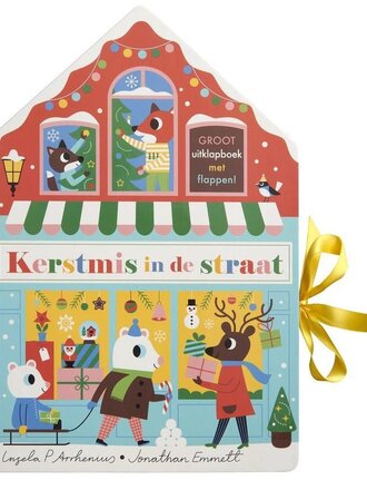 Kinderboeken Kerstmis in de straat