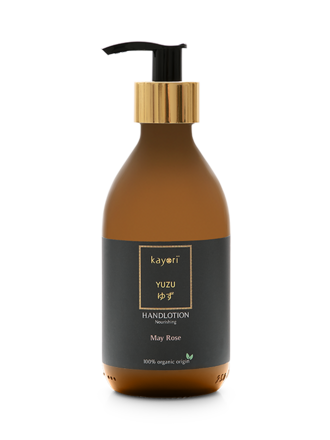 Kayori Handlotion - 250ml - Glas - Yuzu